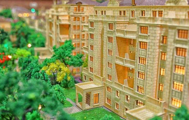 制作地產(chǎn)模型中地物設(shè)置有著無(wú)法忽視的作用